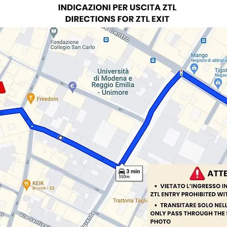 公寓 Lussuoso Con Vista Ghirlandina